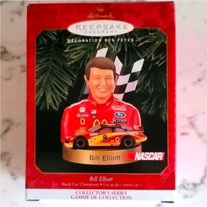 Hallmark Keepsake Ornament Bill Elliott Stock Car Champions Collector's Series